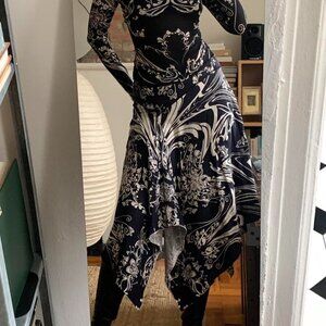 Issey Miyake 2004 Butterfly Tattoo Skirt JP2